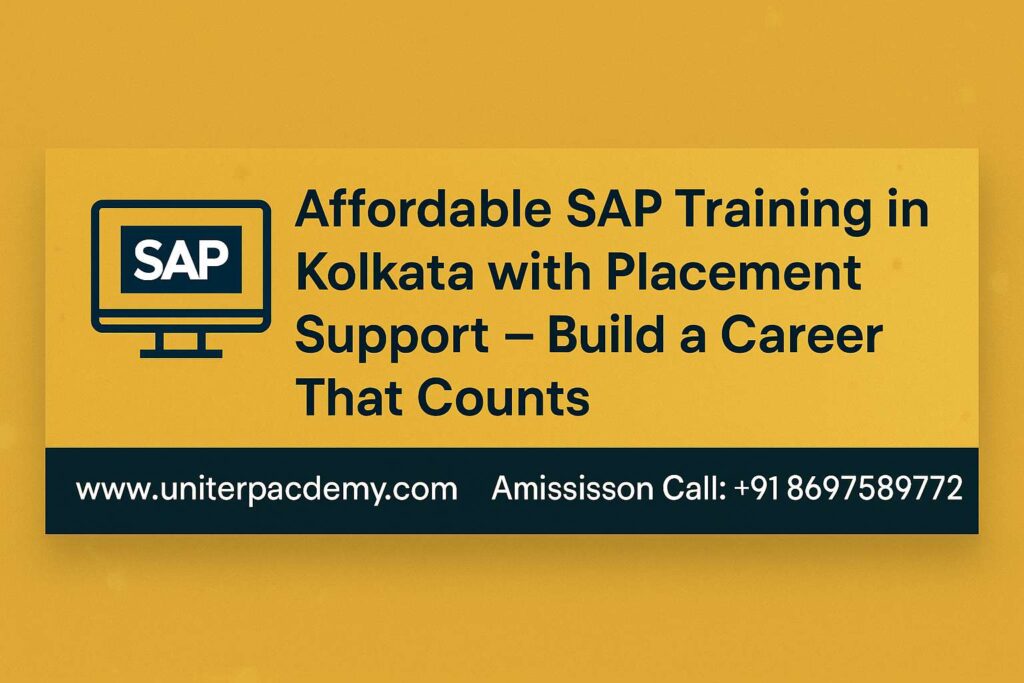 SAP training institute in Kolkata with course fees
