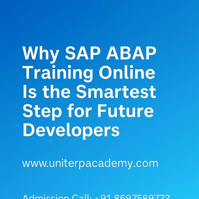 SAP ABAP training online